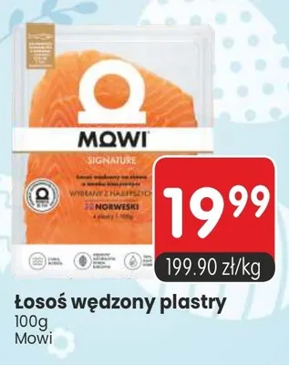 Łosoś wędzony plastry promocja w Market Point