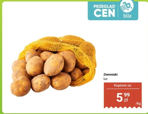 Ziemniaki luz promocja w Dino