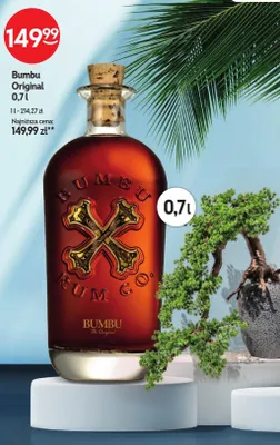 Rum Bumbu Original promocja w Żabka