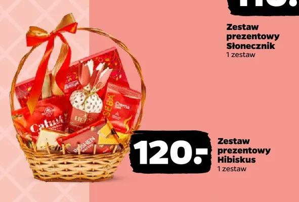 Zestaw prezentowy Hibiskus promocja w Netto