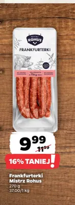 Frankfurterki Mistrz Rohus promocja w Netto