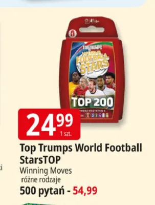 Gra Top Trumps World Football Stars Winning Moves promocja w Leclerc