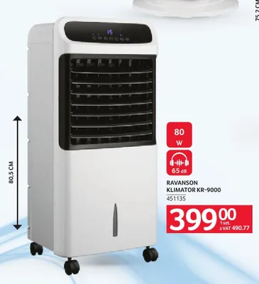 Klimator Ravanson KR-9000 80W 80,5cm promocja w Selgros