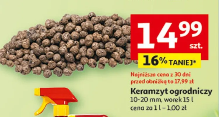 Keramzyt ogrodniczy promocja w Auchan