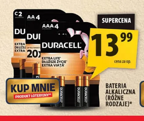 Bateria alkaliczna Duracell promocja w Arhelan