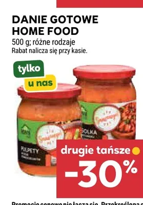 Danie gotowe Home Food promocja w Stokrotka