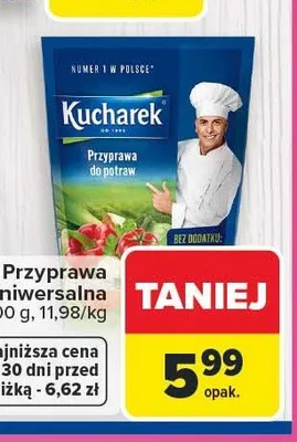 Przyprawa uniwersalna Kucharek promocja w Carrefour