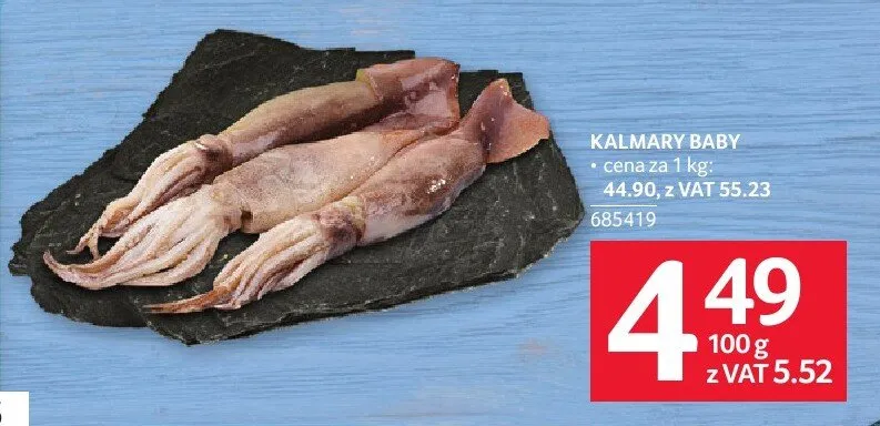 Kalmary baby promocja w Selgros