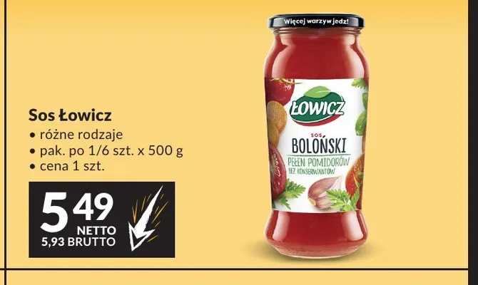 Sos Łowicz promocja w Makro