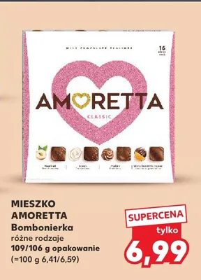 Bombonierka Amoretta Mieszko promocja w Kaufland