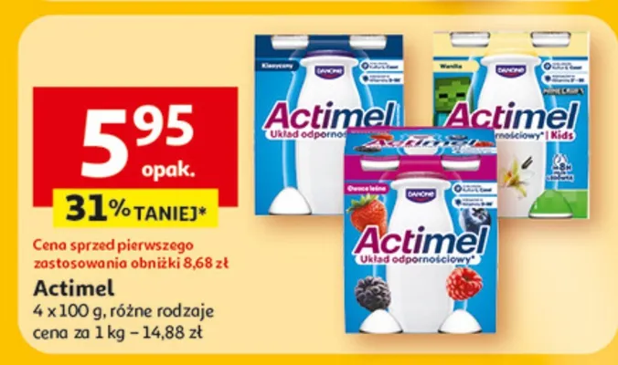 Actimel promocja w Auchan