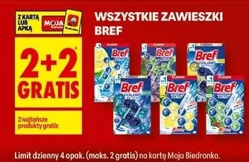 Zawieszki BREF promocja w Biedronka