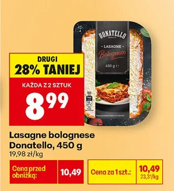 Lasagne bolognese promocja w Biedronka