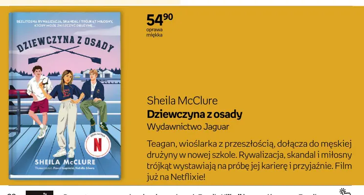 Książka Dziewczyna z osady Sheila McClure promocja w Empik
