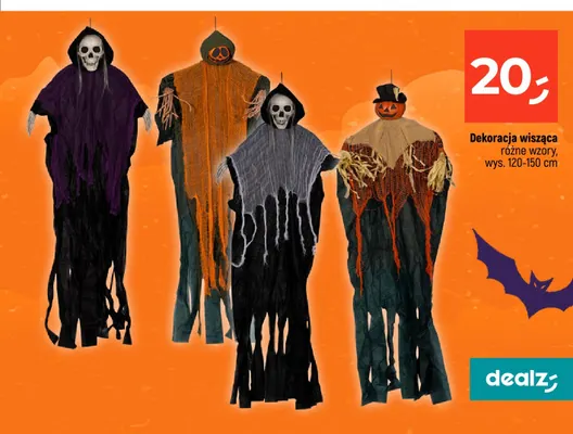 Dekoracja wisząca wys. 120-150 cm promocja w Dealz