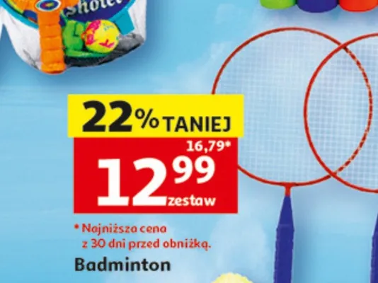 Badminton ONE TWO FUN promocja w Auchan