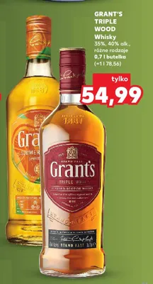 Whisky Triple Wood Whisky promocja w Kaufland
