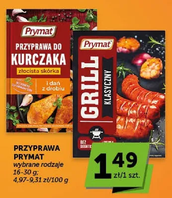 Przyprawa Grill klasyczny Prymat promocja w Groszek