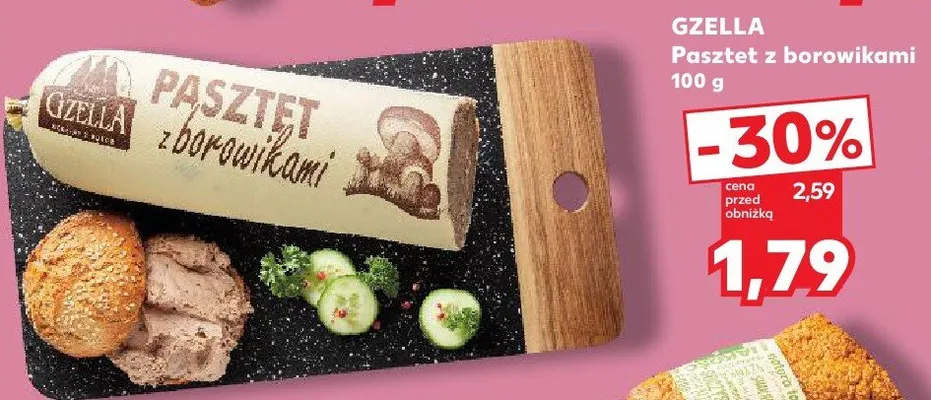 Pasztet z borowikami promocja w Kaufland