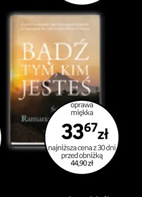 Książka Bądź tym kim jesteś promocja w Empik