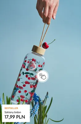 Szklany bidon promocja w Sinsay