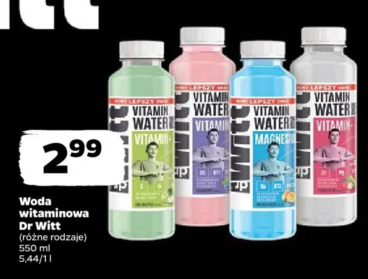 Woda witaminowa promocja w Netto