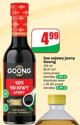 Sos sojowy jasny promocja w Dino