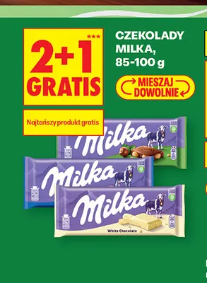 Czekolady Milka promocja w Biedronka