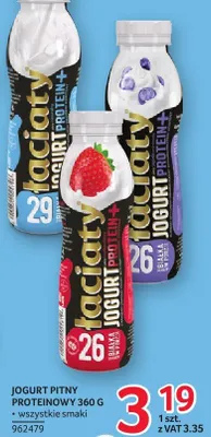 Jogurt pitny proteinowy Łaciate wszystkie smaki promocja w Selgros