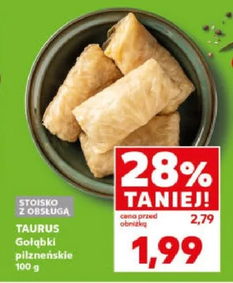 Gołąbki pińzneńskie Taurus promocja w Kaufland