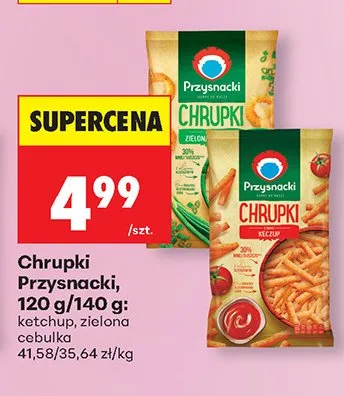 Chrupki Przysnacki zielona cebulka promocja w Biedronka