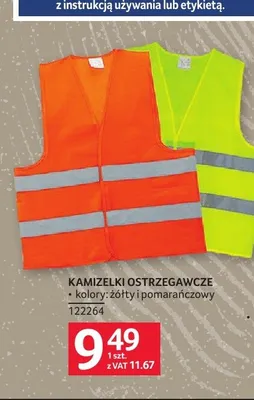 Kamizelka ostrzegawcza promocja w Selgros