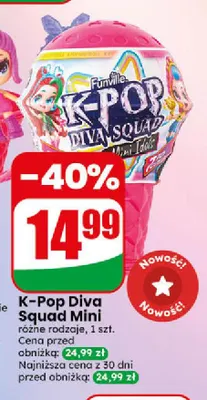 K-Pop Diva Squad Mini Funville promocja w Dino