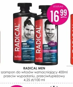 Szampon do włosów dla mężczyzn Radical Men Przeciwłupieżowy promocja w Drogerie Jasmin