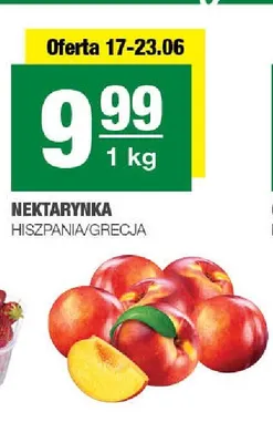Nektarynka Hiszpania/Grecja promocja w SPAR