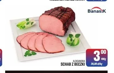 Schab z beczki Aleksandria promocja w Tomi Markt
