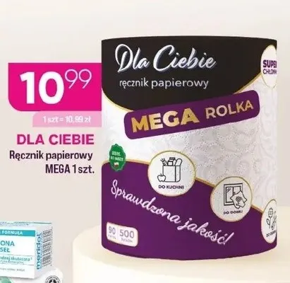 Ręcznik papierowy Dla Ciebie Mega promocja w Drogerie Koliber