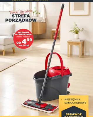 Akcesoria do sprzątania promocja w Netto