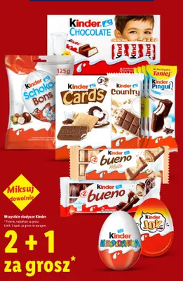 Baton Kinder Bueno promocja w Lidl