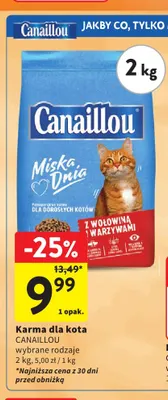 Karma dla kota Canaillou promocja w Intermarche