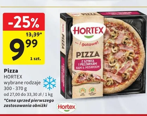 Pizza HORTEX promocja w Intermarche