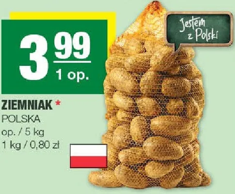 Ziemniak polski promocja w SPAR