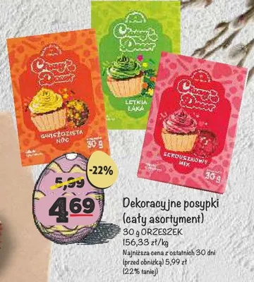 Dekoracyjne posypki promocja w Arhelan