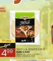 Tortilla wraps Dan Cake promocja w Wafelek