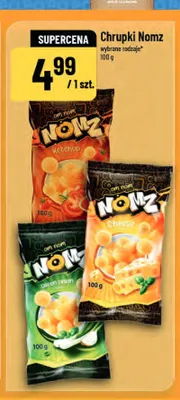 Chrupki Nomz Green Onion promocja w POLOmarket