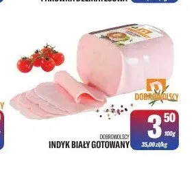 Indyk Biały Gotowany Dobrowolscy promocja w Tomi Markt