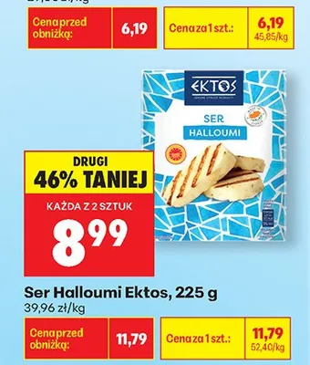 Ser Halloumi Ektos promocja w Biedronka