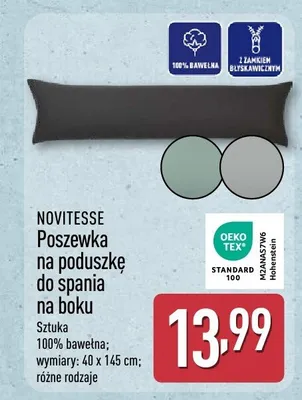 Poszewka na poduszkę do spania na boku promocja w Aldi