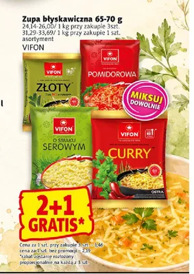 Zupa błyskawiczna Vifon Złoty promocja w Prim Market