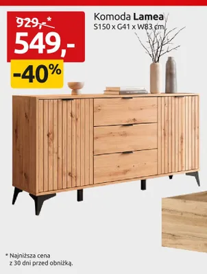 Komoda Black Red White Lamea promocja w Black Red White